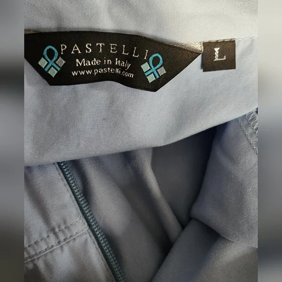 Pastelli Men's Medical Full Zip Large Top - Picture 10 of 13